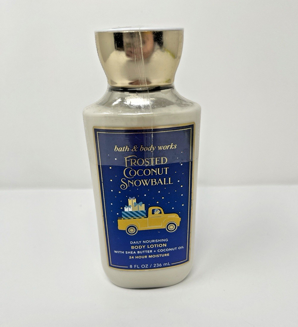 Frosted Coconut Snowball Body Lotion 8 oz Bath & Body Works New Sealed